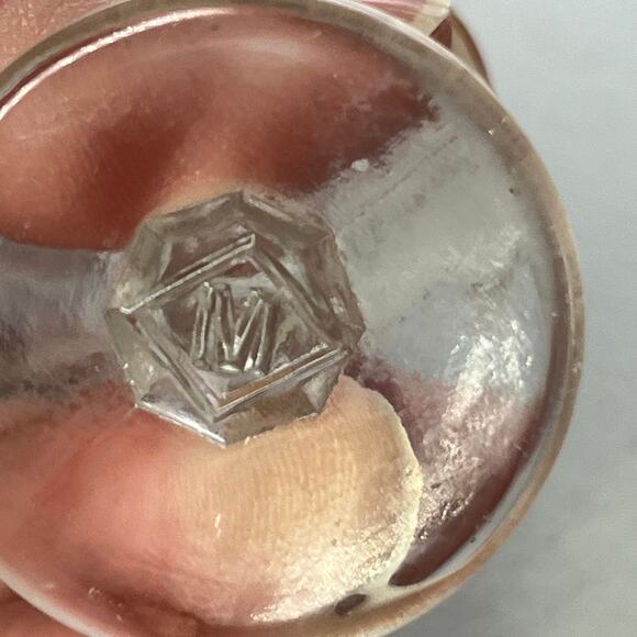 Antique Eye Wash Rinse Stemmed Glass Eye Cup Holder VTG Curiosity Oddity Decor - Picture 9 of 15